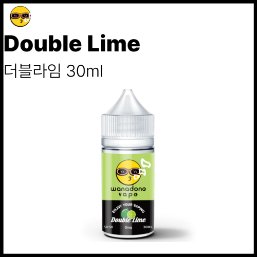 워나던베이프 무니코틴 더블라임 액상 30ml