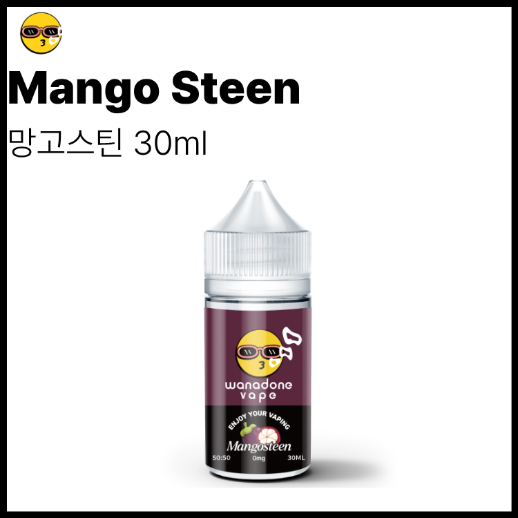 워나던베이프 무니코틴 망고스틴 액상 30ml