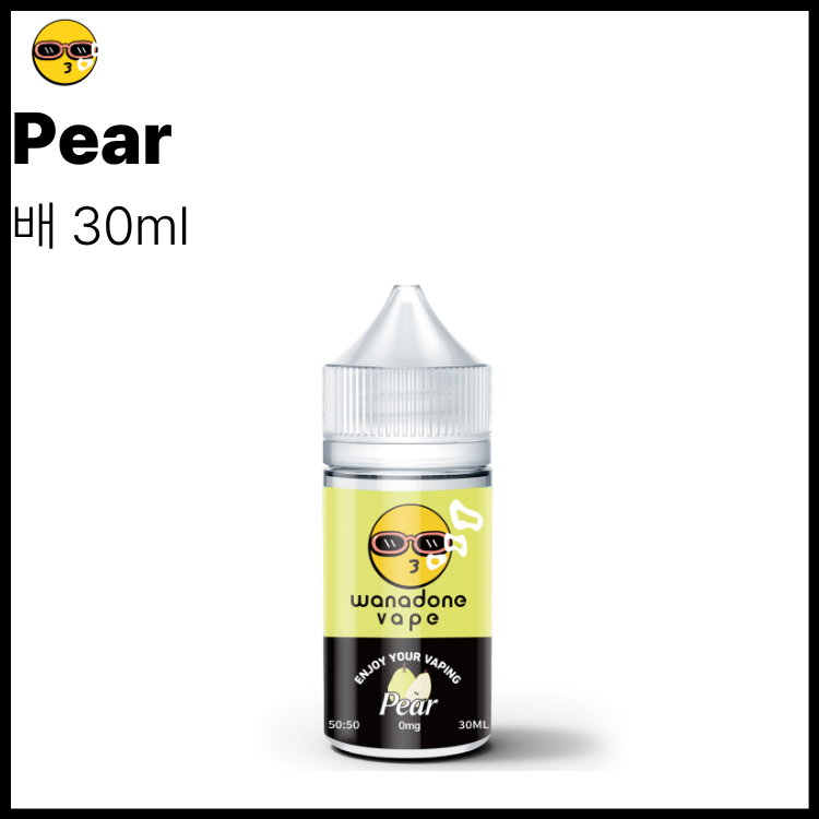 워나던베이프 무니코틴 배 액상 30ml