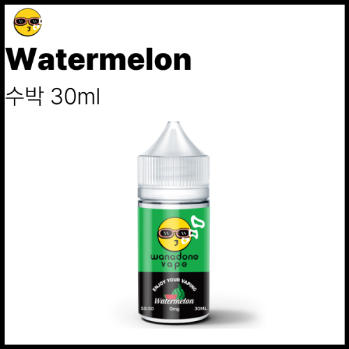 워나던베이프 무니코틴 수박 액상 30ml