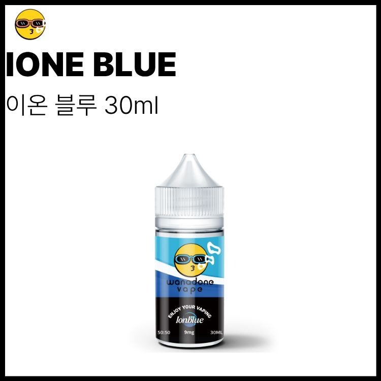 워나던베이프 무니코틴 액상 이온블루 30ml